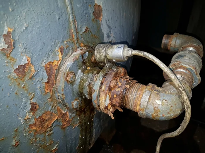 Beispielfoto: Mangelstelle an der Anlage